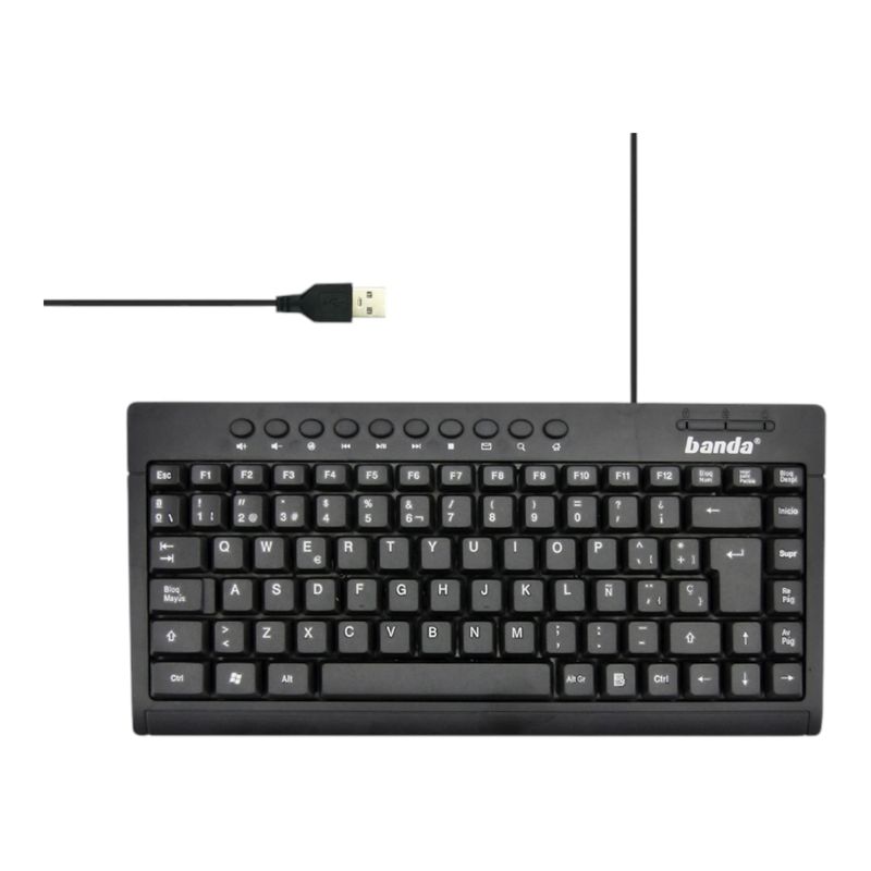 GENERICO - Teclado PC USB K1000 En Español