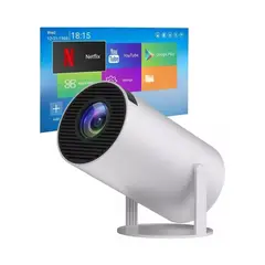 MUNDO MAGIA - Proyector Portátil Mini Hy300pro Ultra Hd 4k Wifi Bluetooth