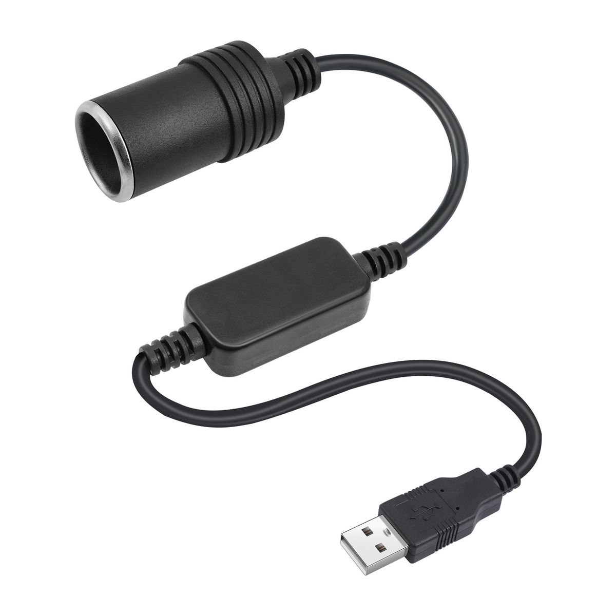 KUANGYE - Convertidor Usb De 5 V A 12 V Para Encendedor De Auto