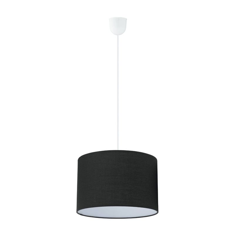 EGLO - Lámpara colgante Sitia Acrílico negro  E27 1X60W IP20 Cod79062
