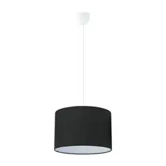 EGLO - Lámpara colgante Sitia Acrílico negro E27 1X60W IP20 Cod79062
