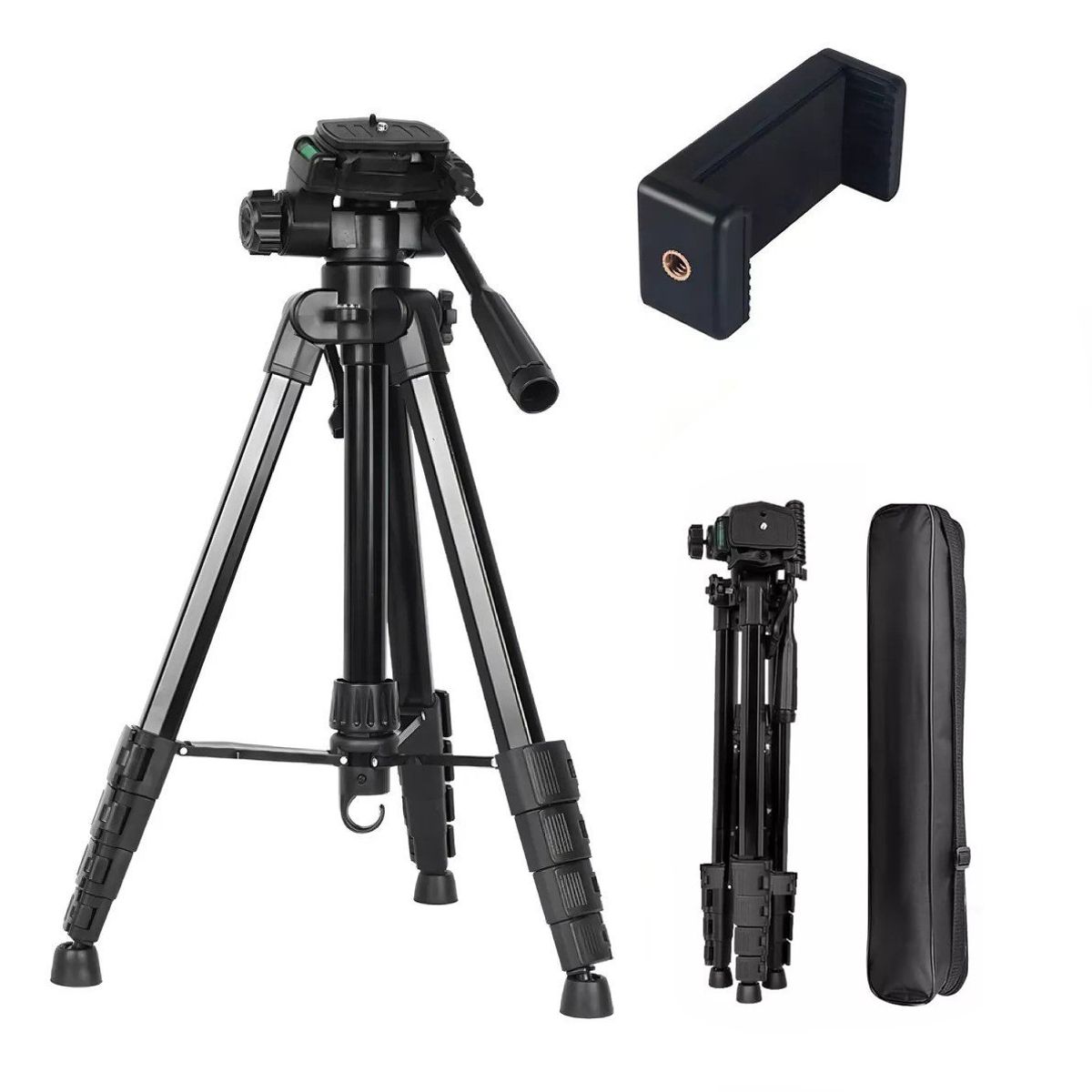 BITART - Trípode Celular Camara Video Portátil Soporte Carga