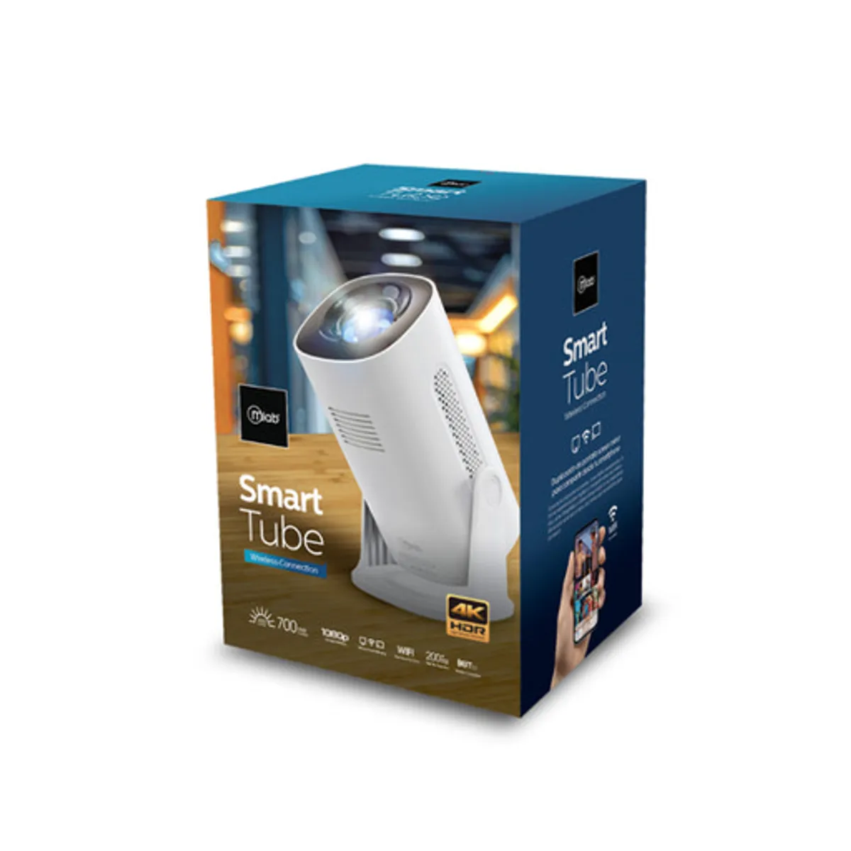 MLAB - Proyector Smart Tube 300 ANSI Mlab 9396