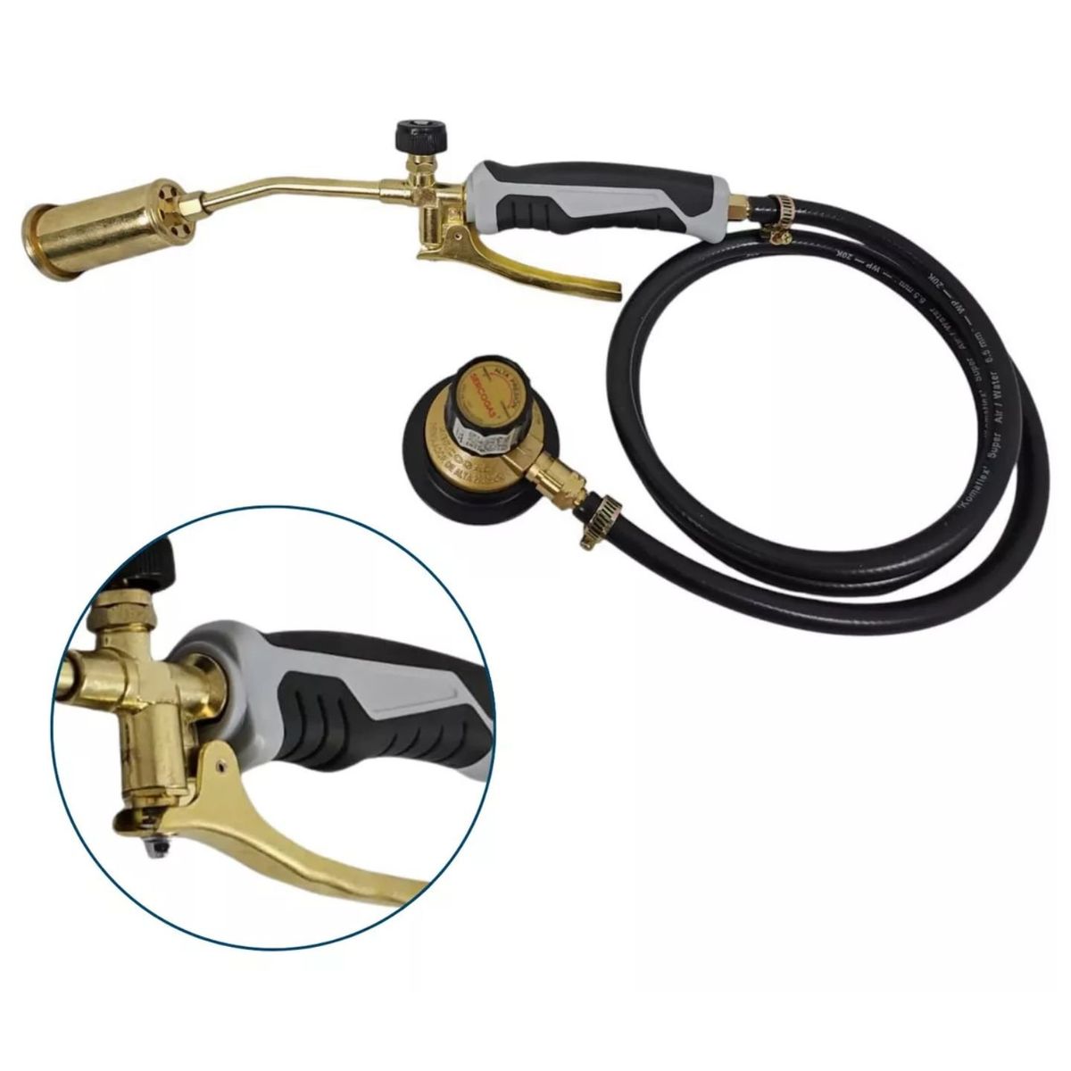 GENERICO - Soplete A Gas Para Soldar Con Gatillo