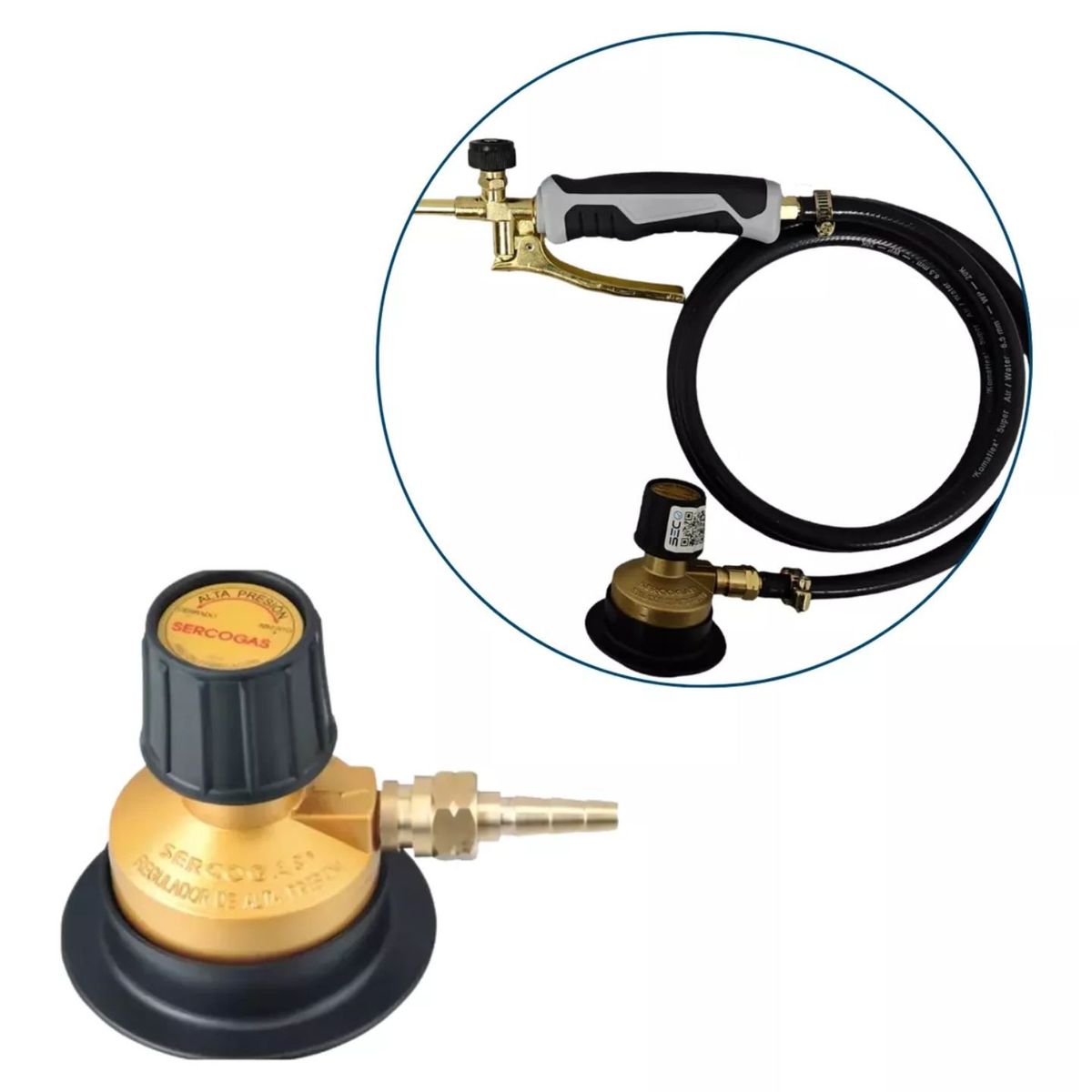 GENERICO - Soplete A Gas Para Soldar Con Gatillo