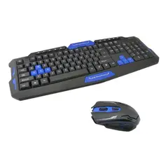 GENERICO - Teclado + Mouse Inalambrico Gamer HK8100 Alta Calidad