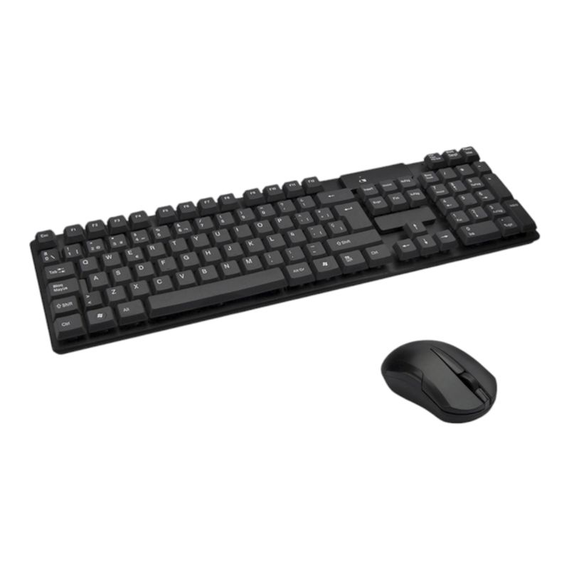 GENERICO - Kit Teclado + Mouse Inalambrico Modelo TJ-808