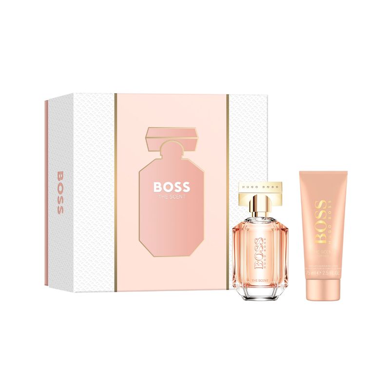 HUGO BOSS - Set Perfume Hugo Boss The Scent EDP 50 ml+Body Lotion 75 ml