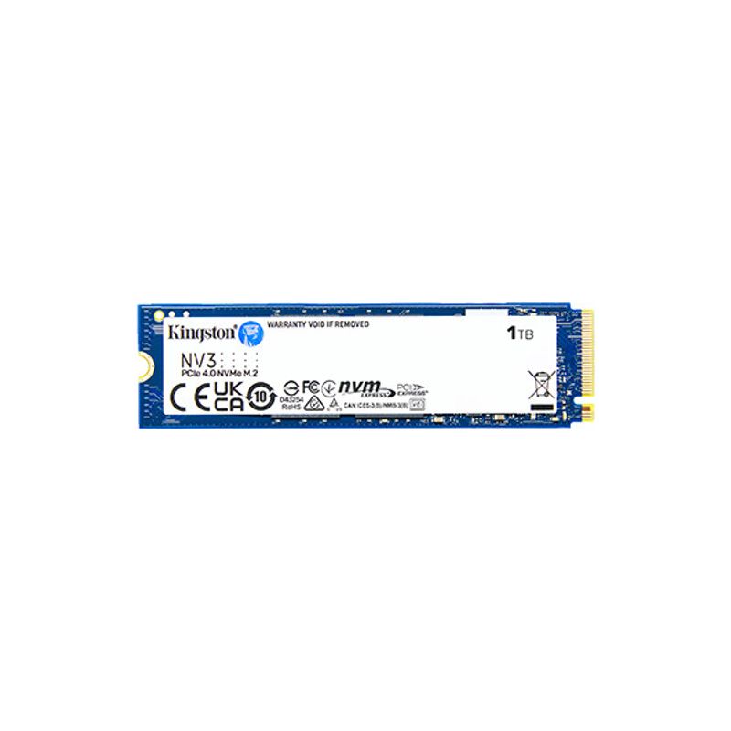 KINGSTON - SSD Kingston NV3 1TB M.2 NVMe PCIe 4.0 - Velocidad Ultra Rápida