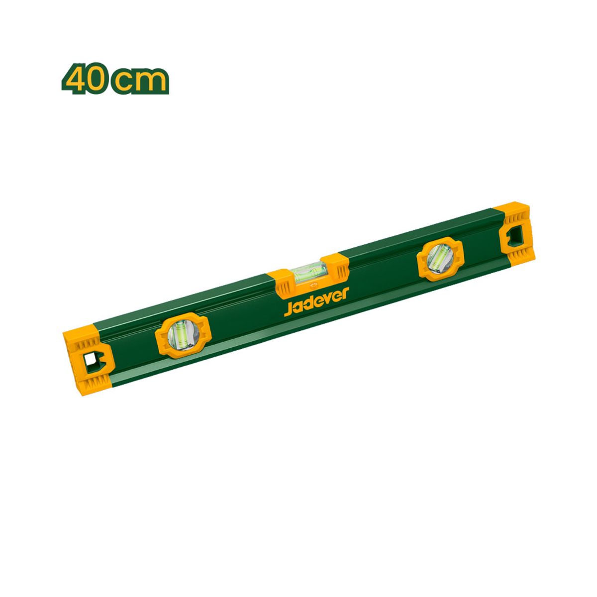 JADEVER - Nivel de Burbuja 40cm 3 Burbujas JADEVER