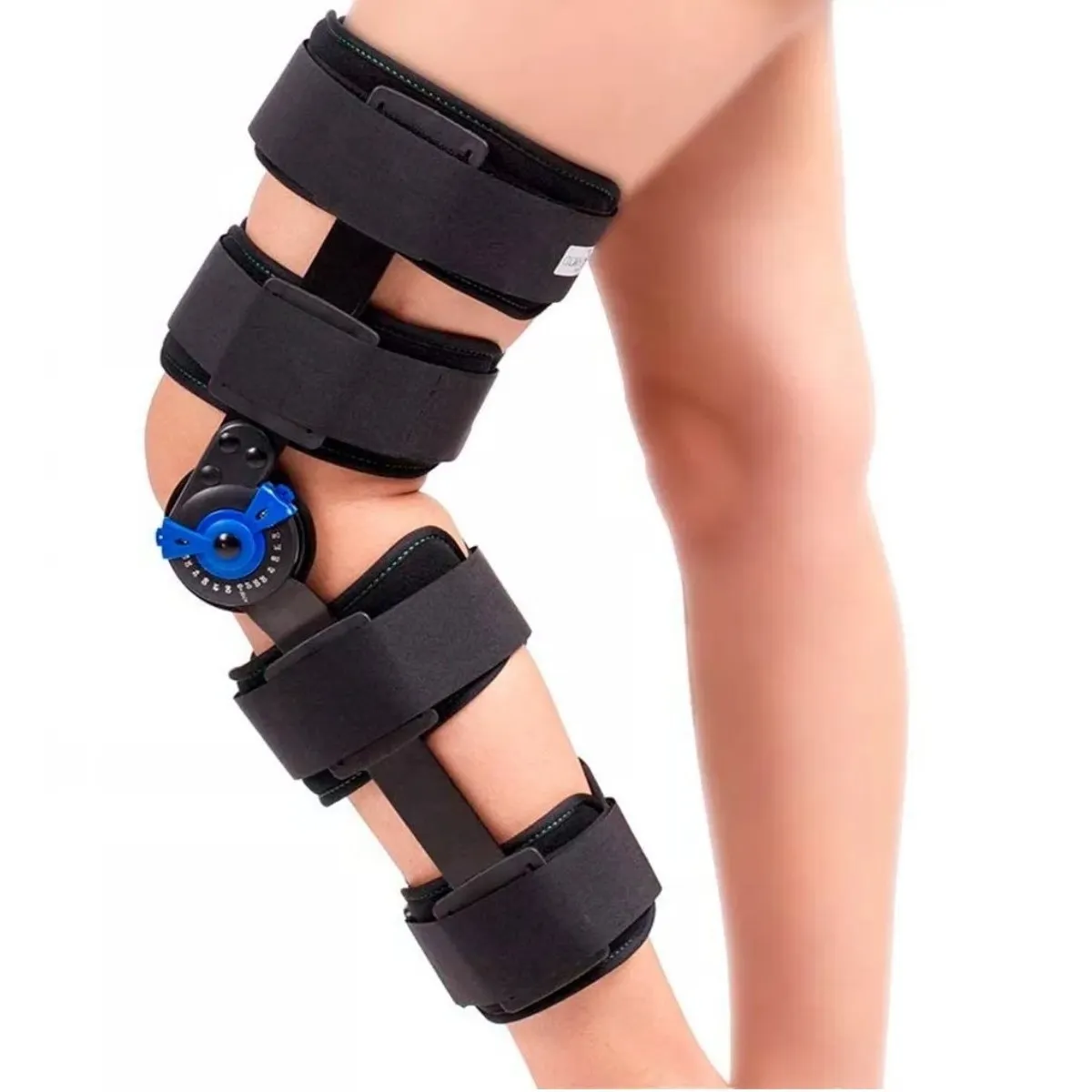 ONEDER - Rodillera Rom Con Bisagras Ajustable De 0 A 120 Grados Talla L