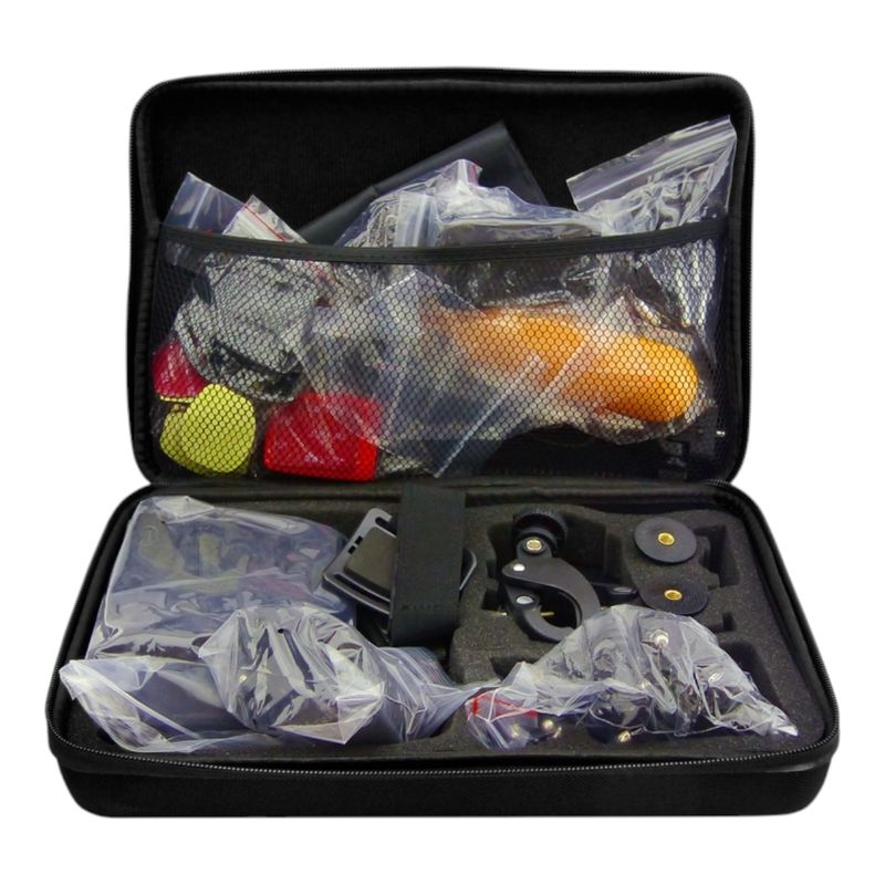 GENERICO - Kit 51 Accesorios Para Camara Deportiva Tipo Gopro Con Estuche