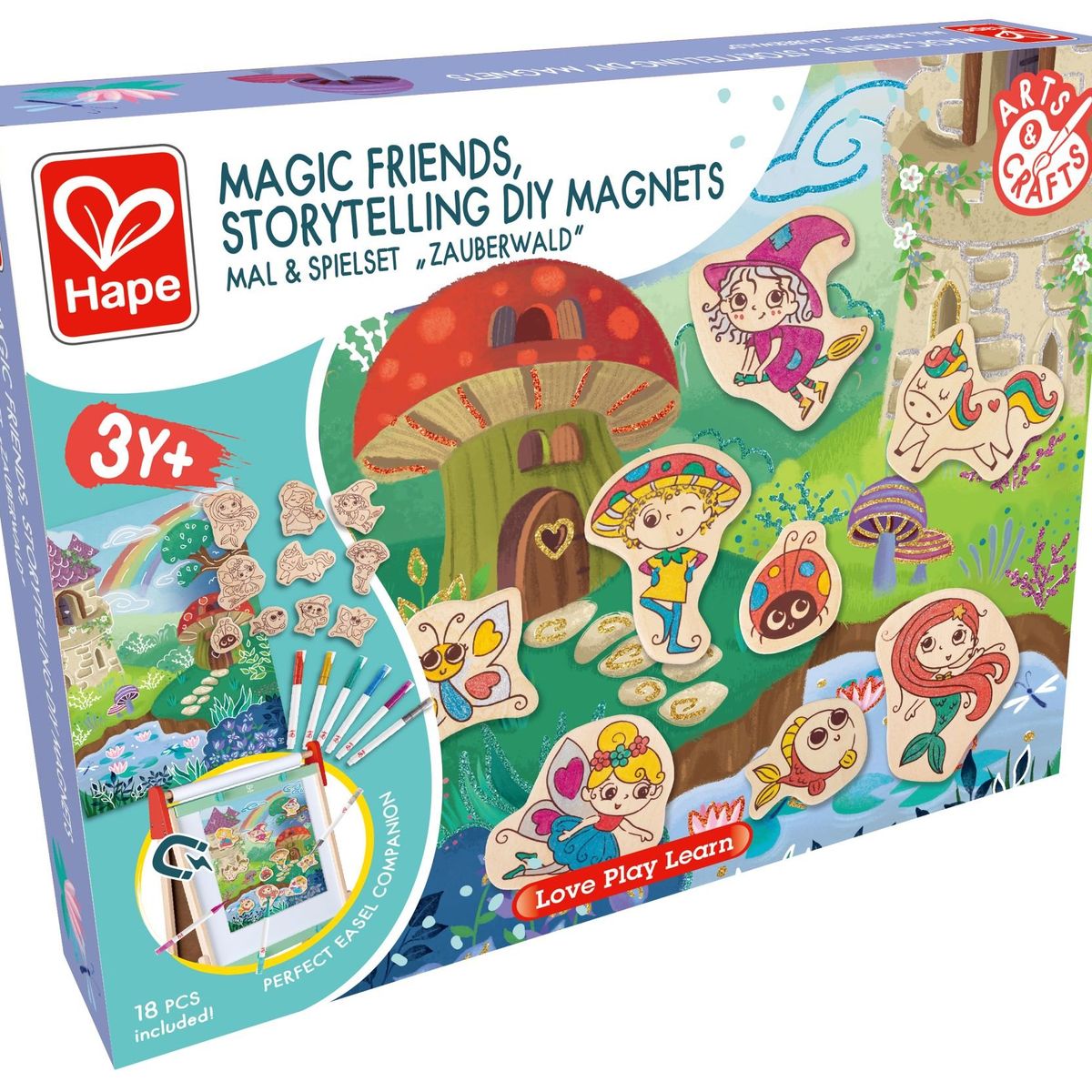 HAPE - Magic Friends DIY Magnets