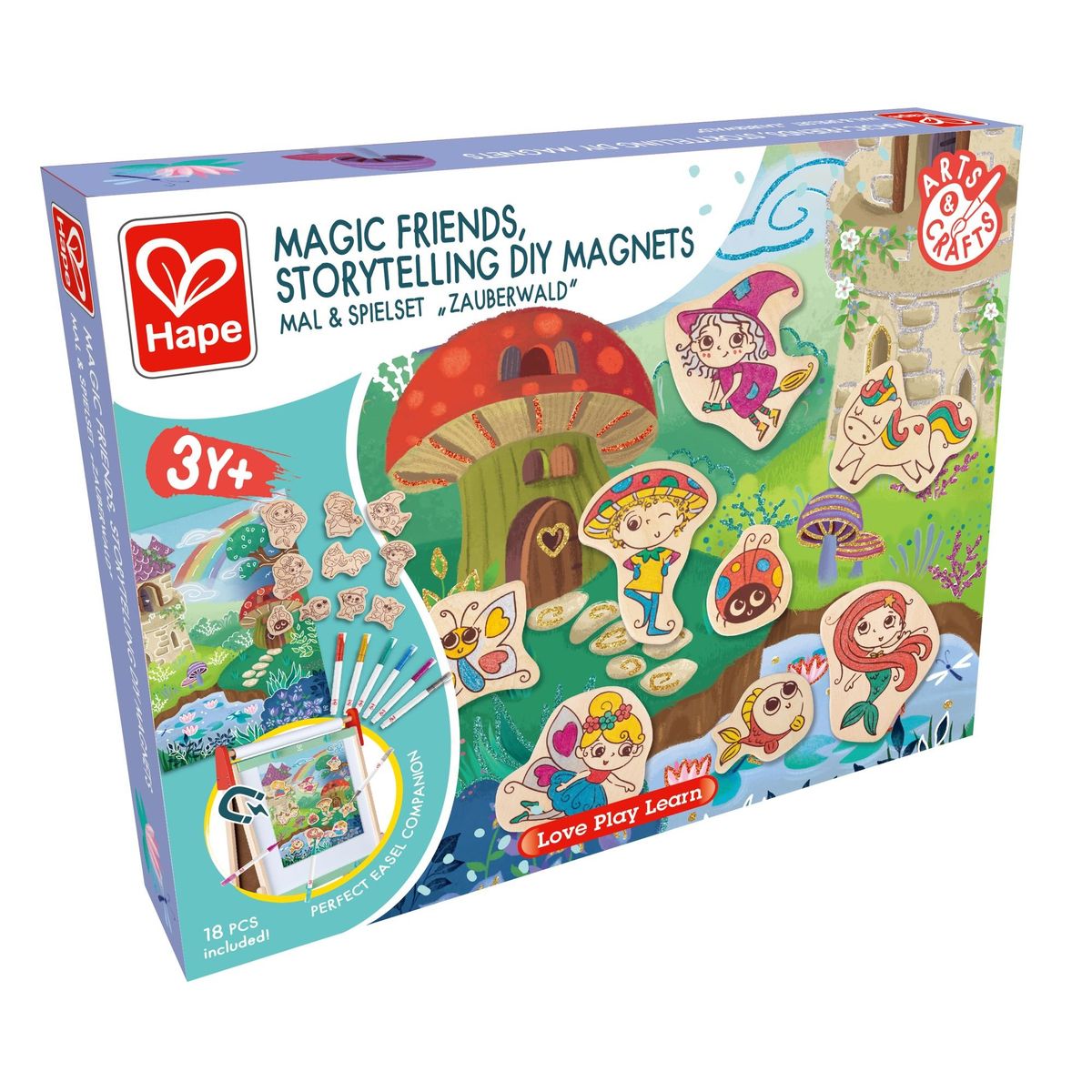 HAPE - Magic Friends DIY Magnets