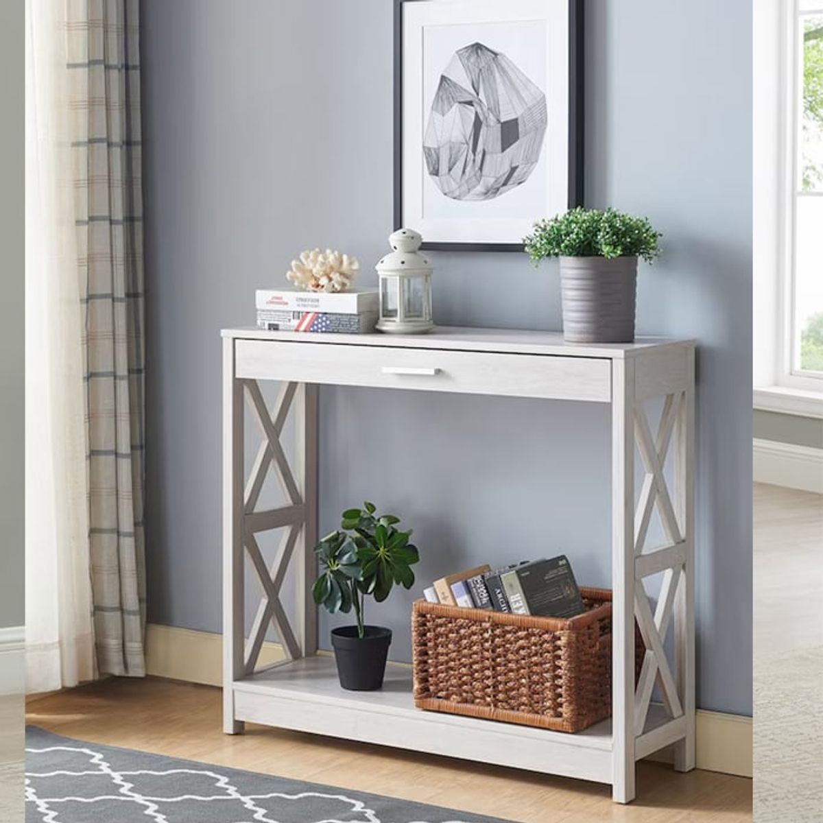 MSA MUEBLES SANTA ANA - Arrimo Carpenter Blanco