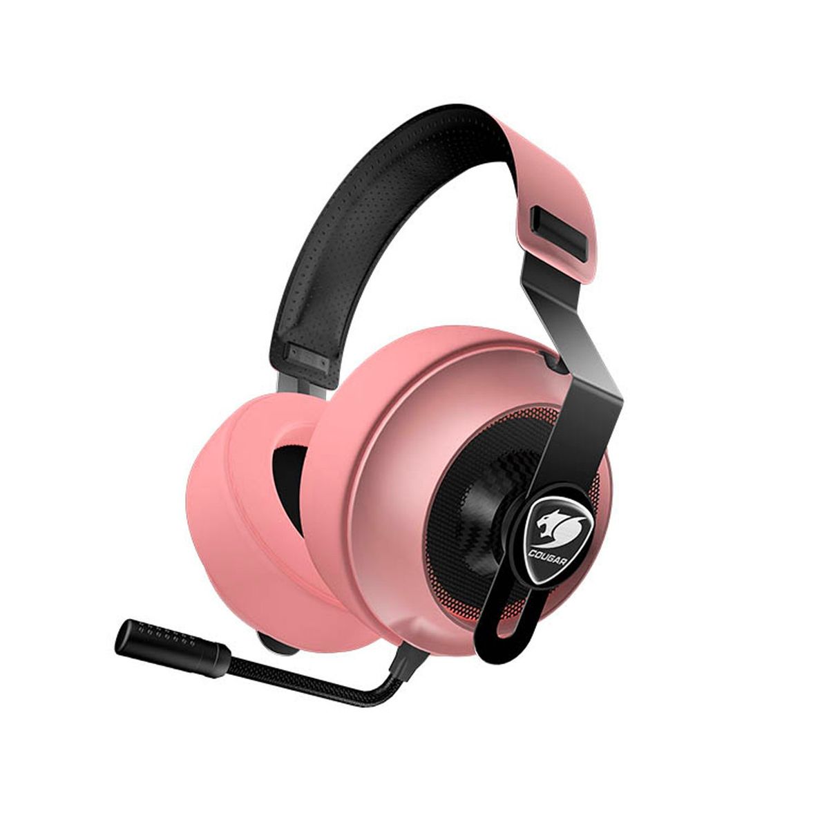 COUGAR - AUDIFONO PHONTUM GAMER ESSENTIAL PINK COUGAR