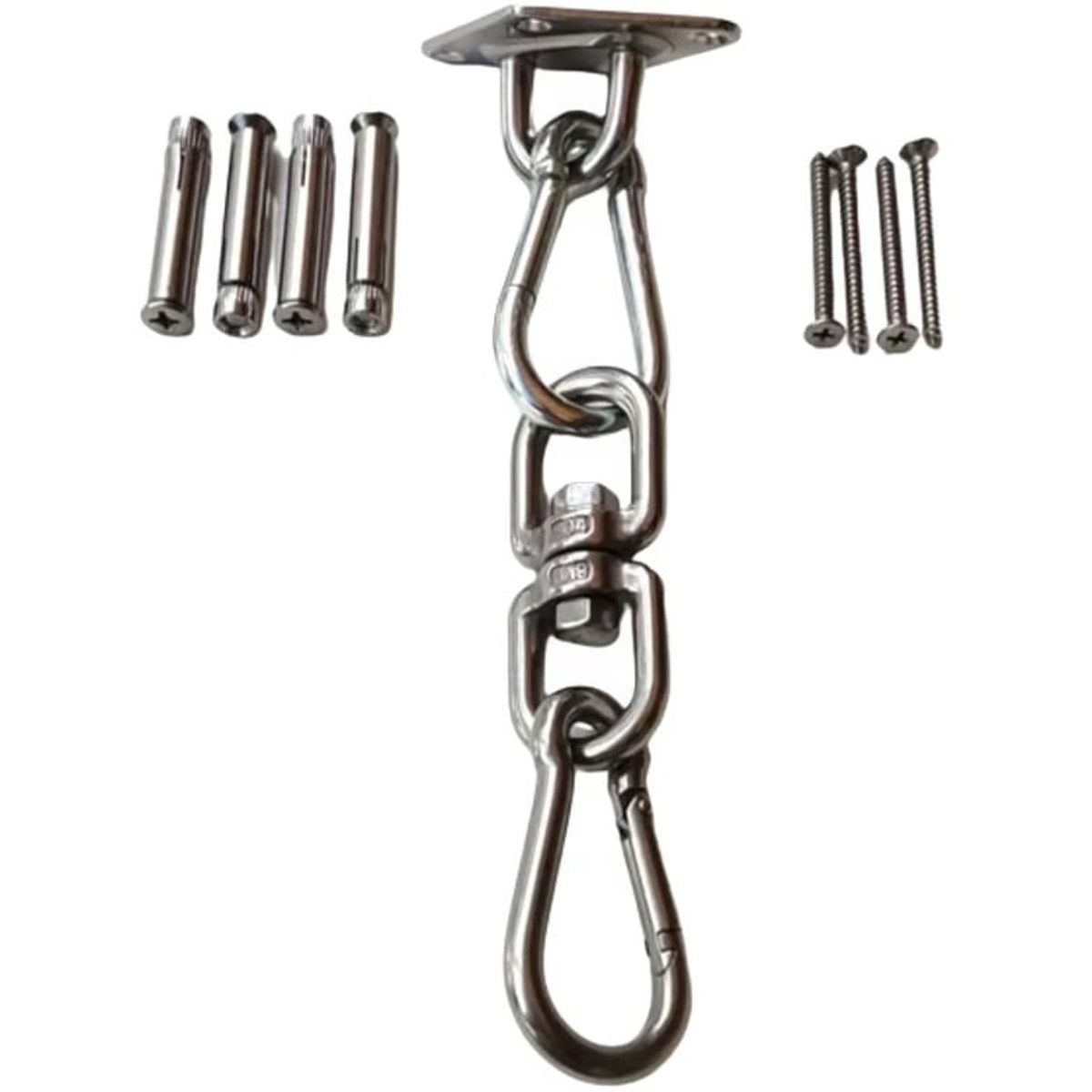 WW DESIGN - Soporte Doble Gancho Sillas Colgantes Sacos Boxeo Único