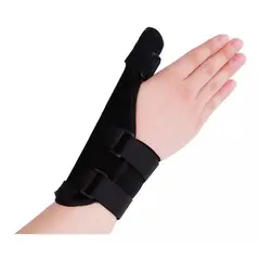 GENERICO - Inmovilizador Fijador Dedo Pulgar Talla L Mano Izquierda
