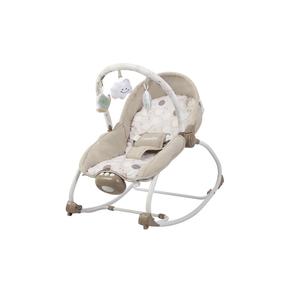 CARESTINO - Mecedora Rocker Beige