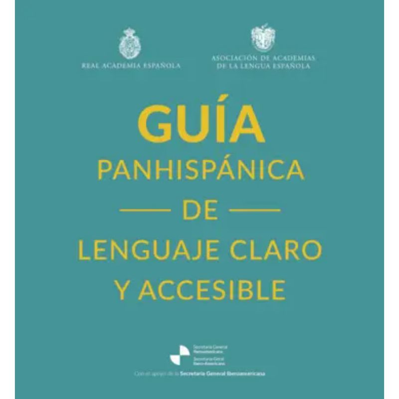 ESPASA - Guía Panhispánica De Lenguaje Claro Y Accesible