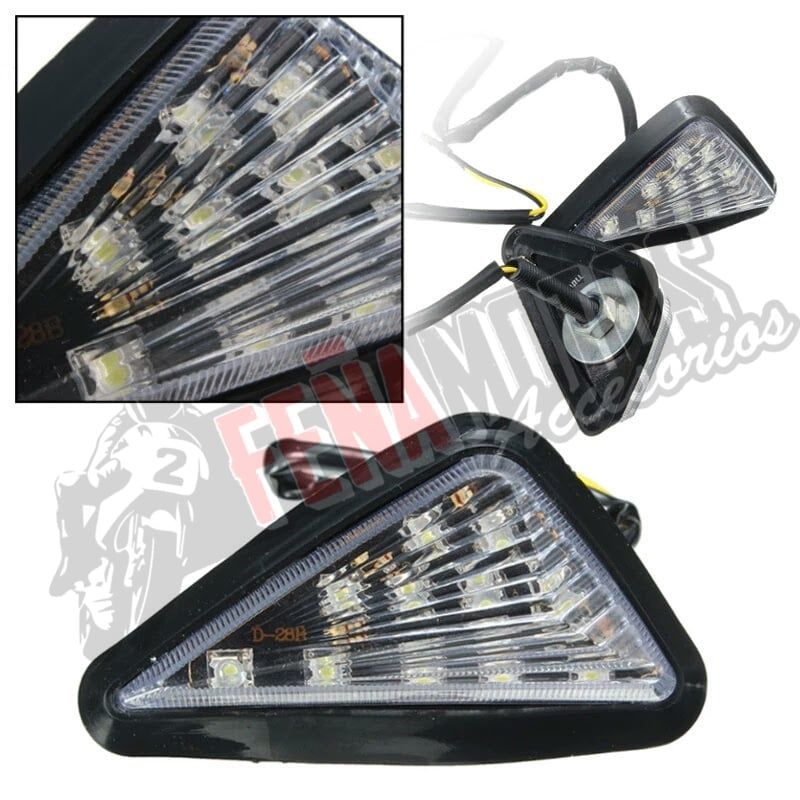GENERICO - Intermitentes leds deportivos para motos