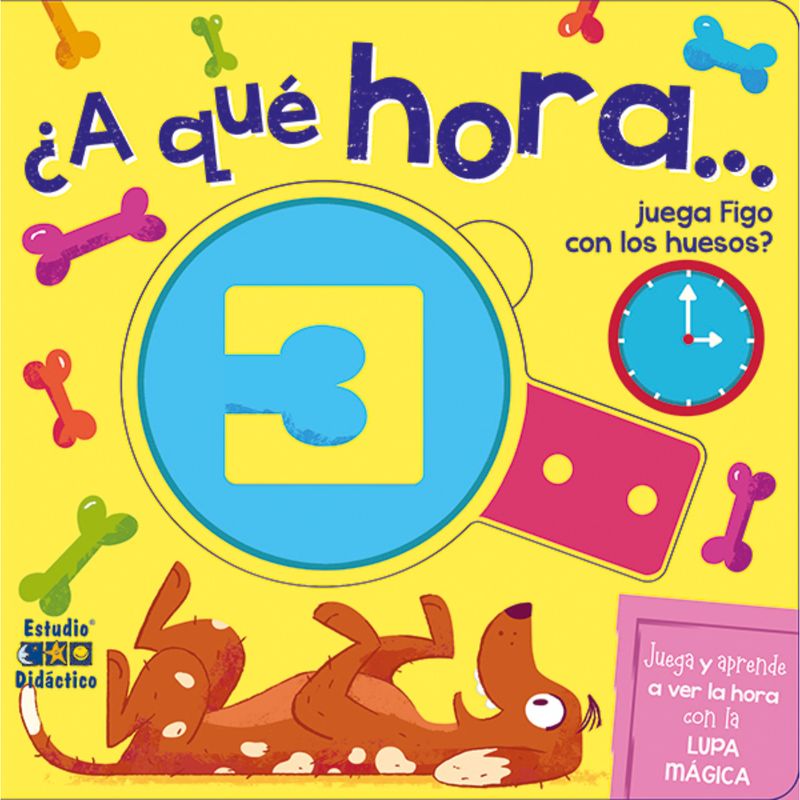 EDIMAT LIBROS - A Que Hora...? Ecopuzzle / Lupa