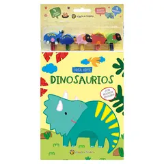 EL GATO DE HOJALATA - Dinosaurios (Crea Arte: Lápices, Borradores)