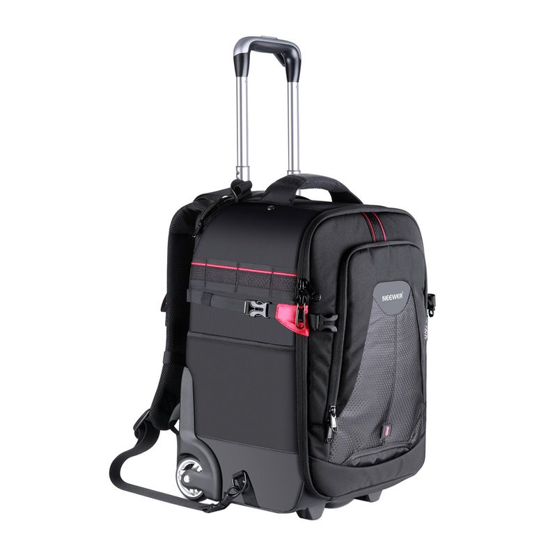 NEEWER - 2-en-1 Rodante Mochila Caja de Carretilla P Cámara Lente Trípode Flash