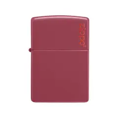ZIPPO - Encendedor Red Brick Logo Rosa ZP49844ZL - Rosa