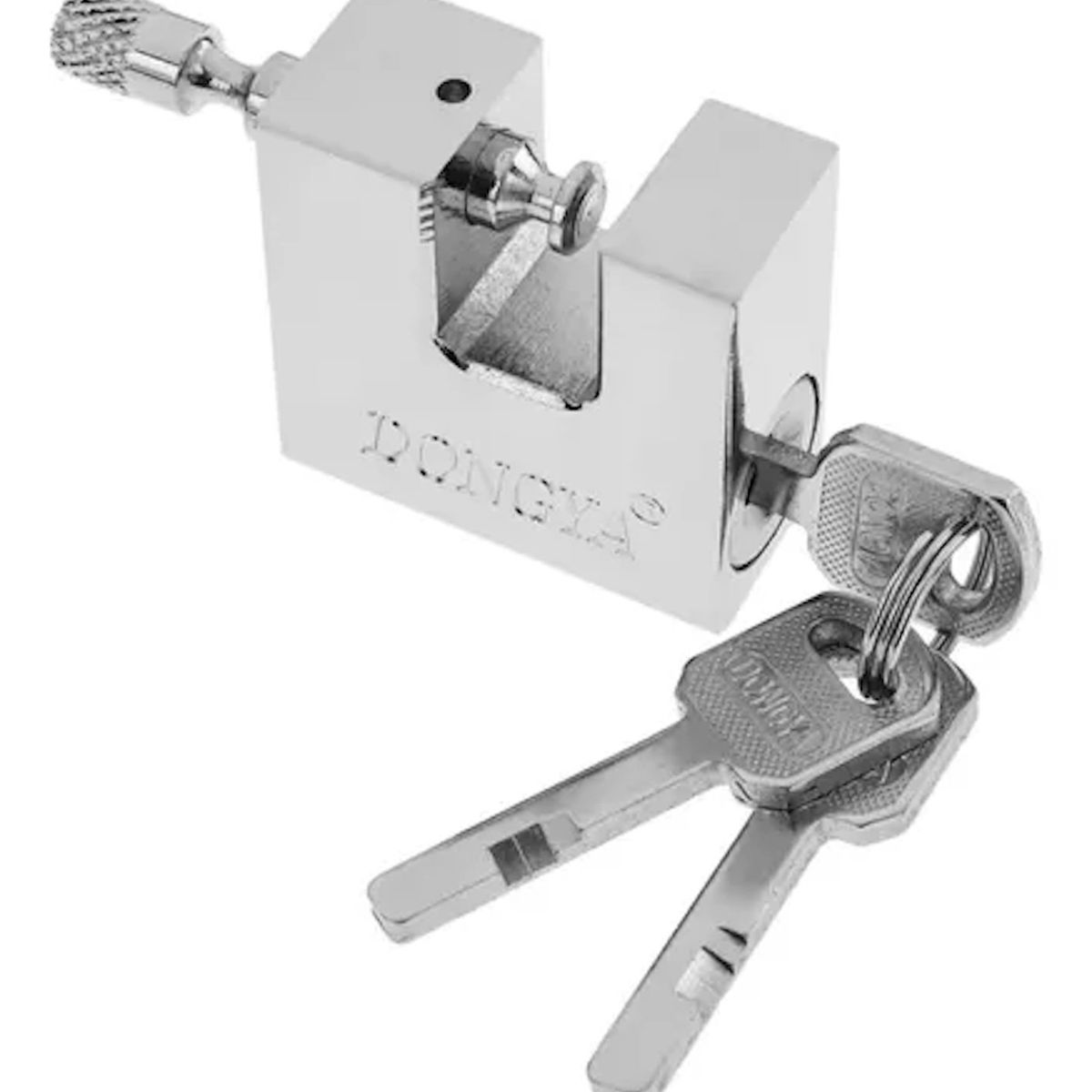 GENERICO - Candado 90 Mm Anti Napoleon Anti Robo Con 3 Llaves