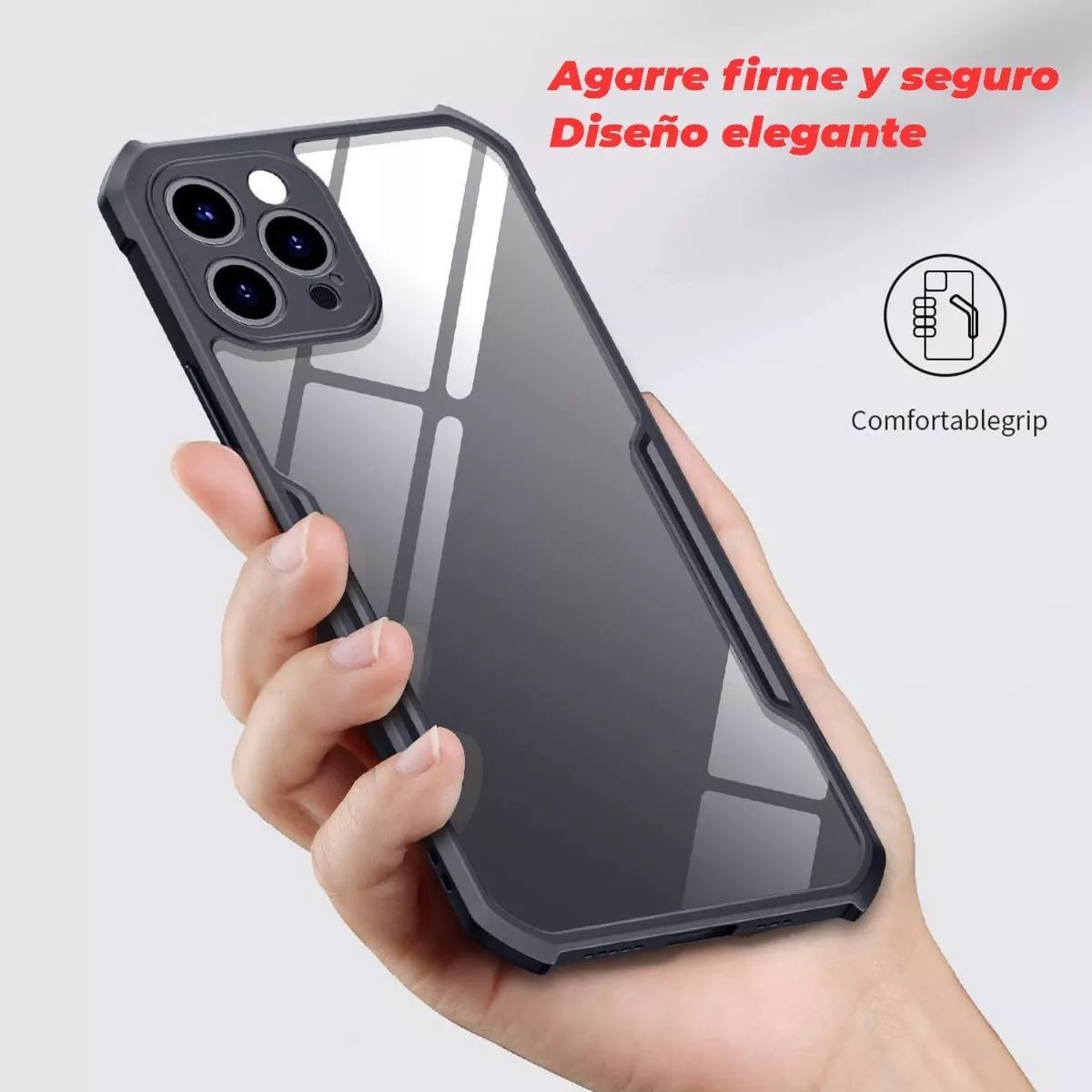 XUNDD - Carcasa para iPhone 12 Pro Militar Grade Reforzada X