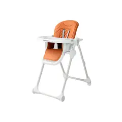CARESTINO - Silla de comer Petra Marron Ocre