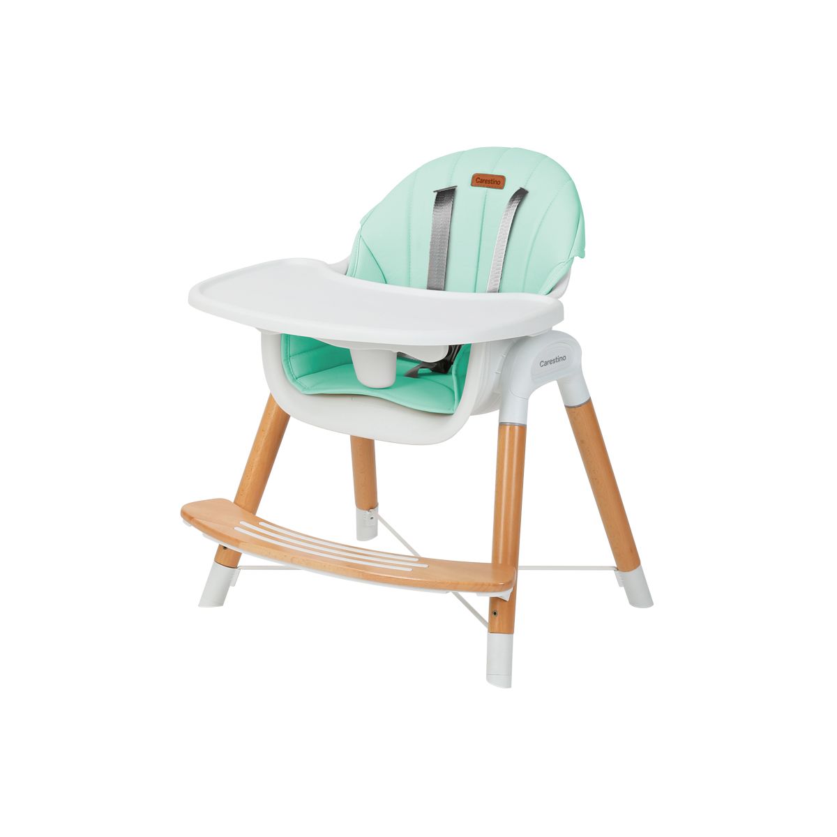 CARESTINO - Silla de comer Estocolmo Aguamarina