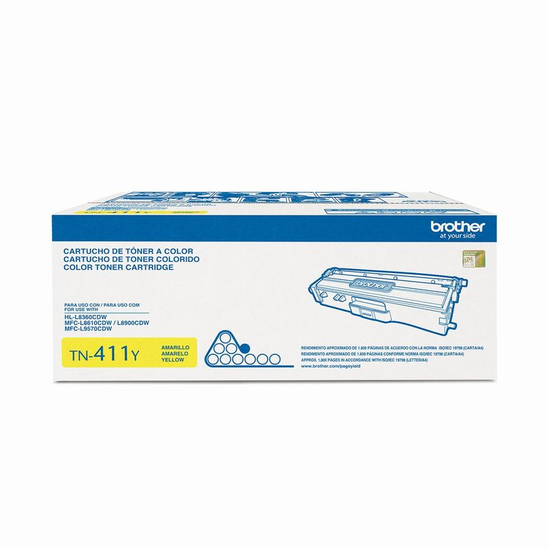 BROTHER - Toner Brother Tn-411 Amarillo Genuino  Hl-l8260 L8360 L8610 L8900