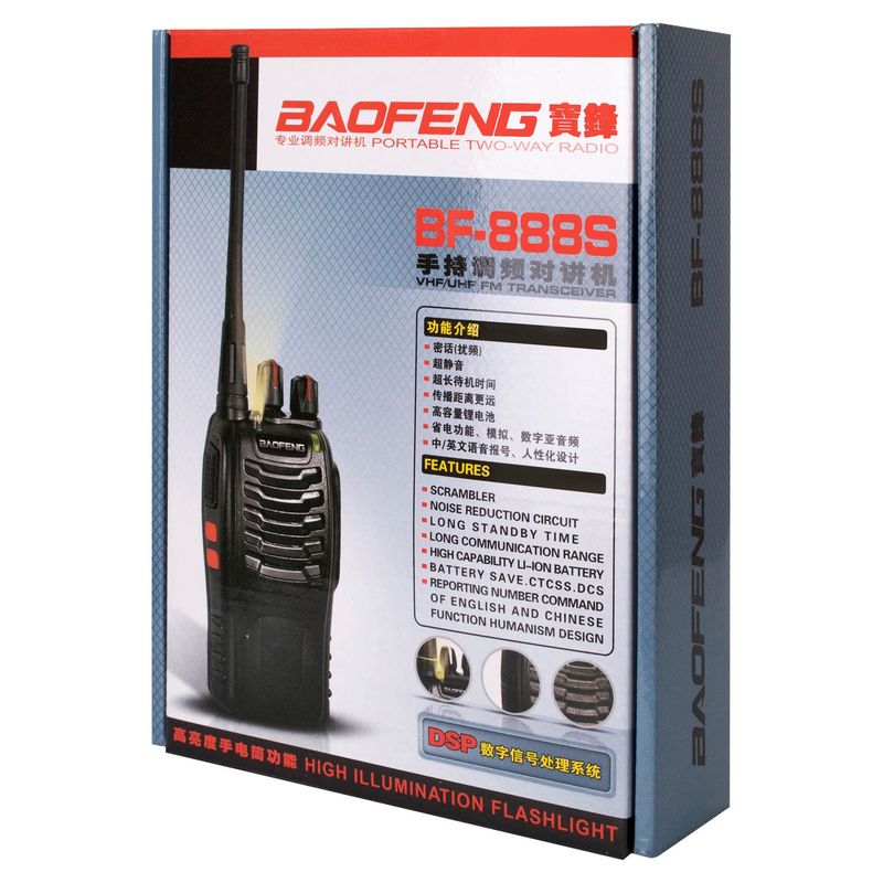 BAOFENG - RADIO UHF BF-888S BAOFENG OPEN BOX