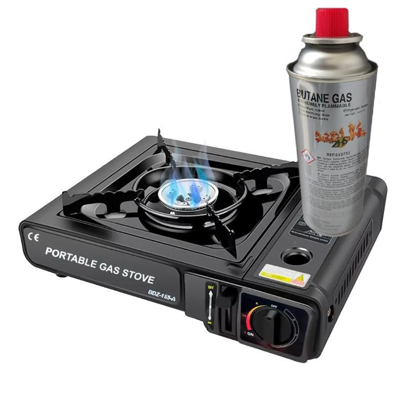 GENERICO - Cocina Portátil 1 Hornilla Con Maletín Camping Picnic