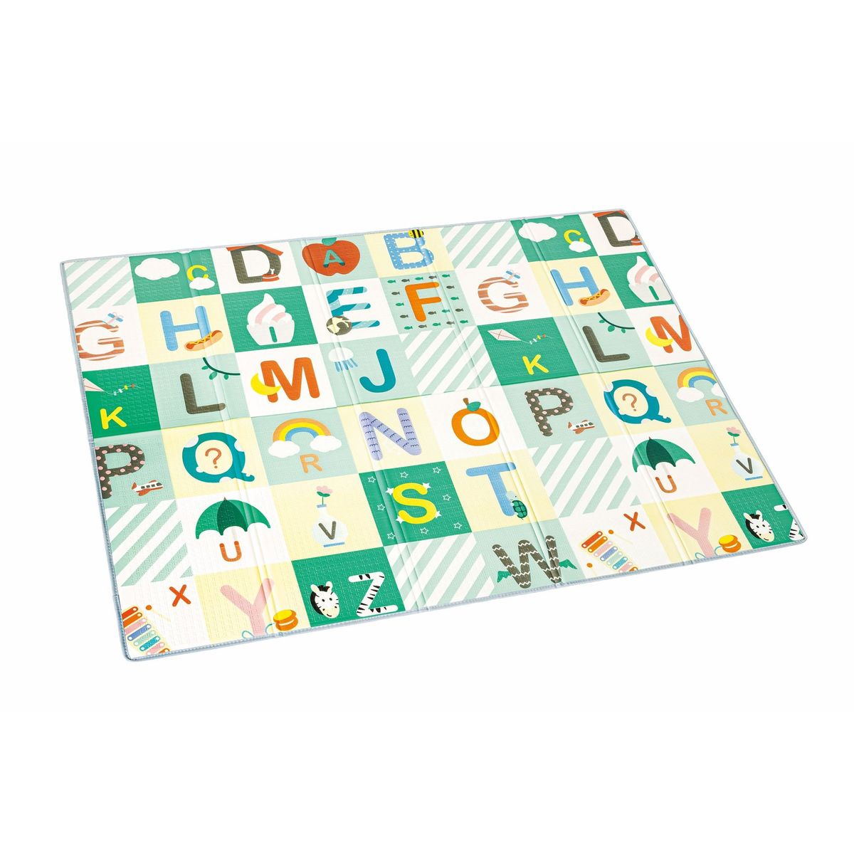 HAPE - Colchoneta de juego con letras plegable