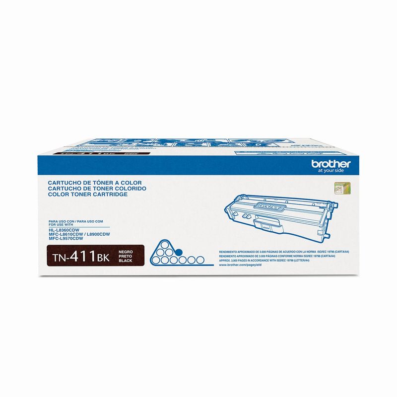 BROTHER - Toner Brother Tn-411 Negro Genuino Hl-l8260 L8360 L8610 L8900
