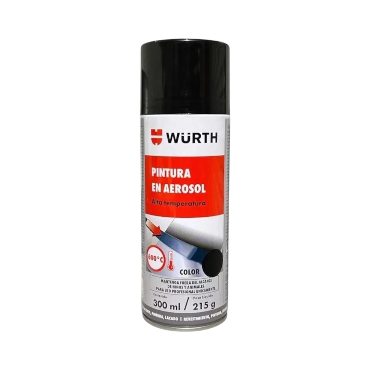 WURTH - Pintura Alta Temperatura Parrilla Estufa Horno