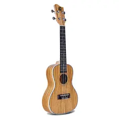 ANDESMUSICA - Ukelele Soprano Classic Mate Zebrawood S-65