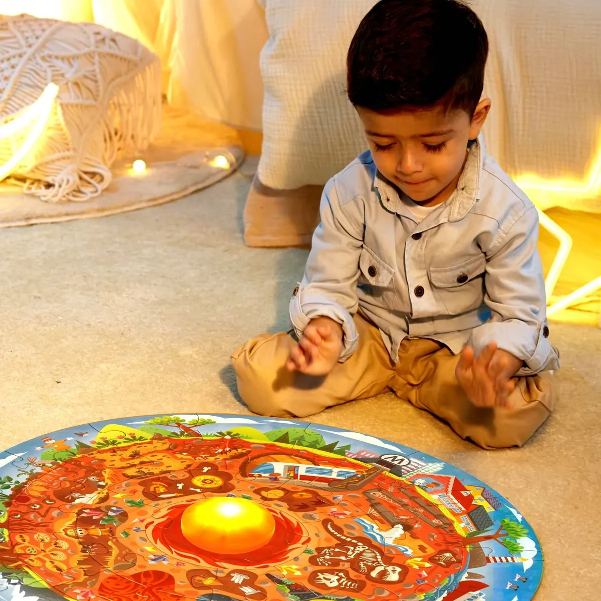 HAPE - Puzzle mundo subterráneo