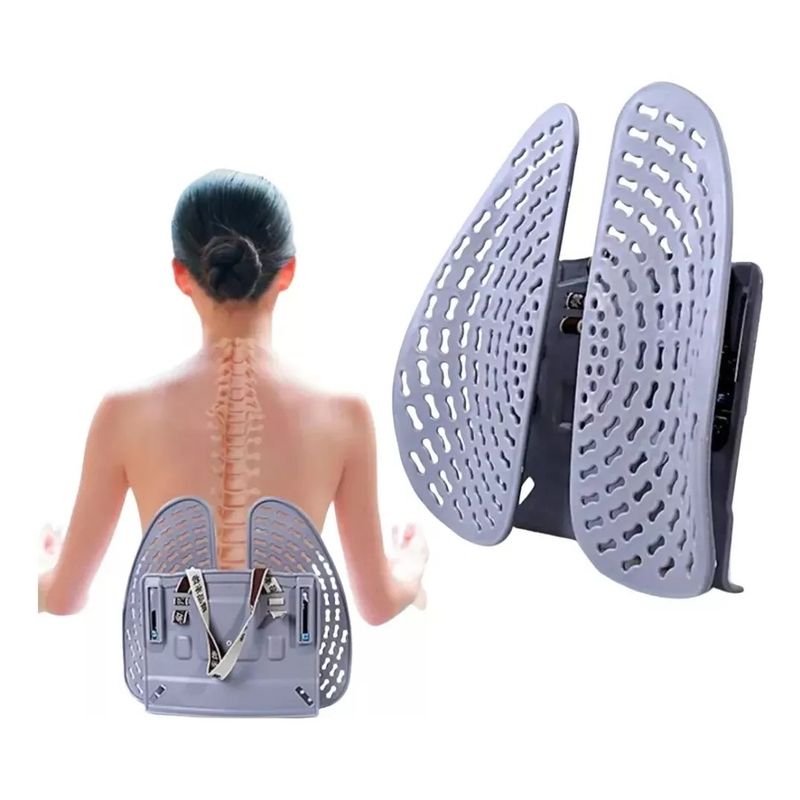 MUNDO MAGIA - Soporte Lumbar Ergonómico Respaldo Espalda Silla Automóvil