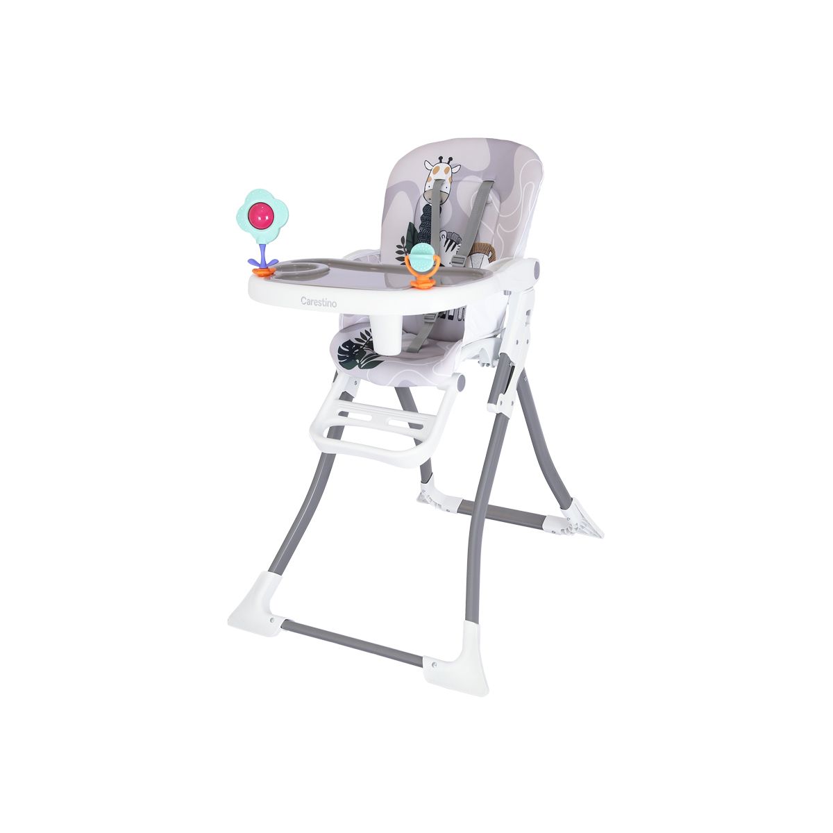 CARESTINO - Silla de comer Rio Gris