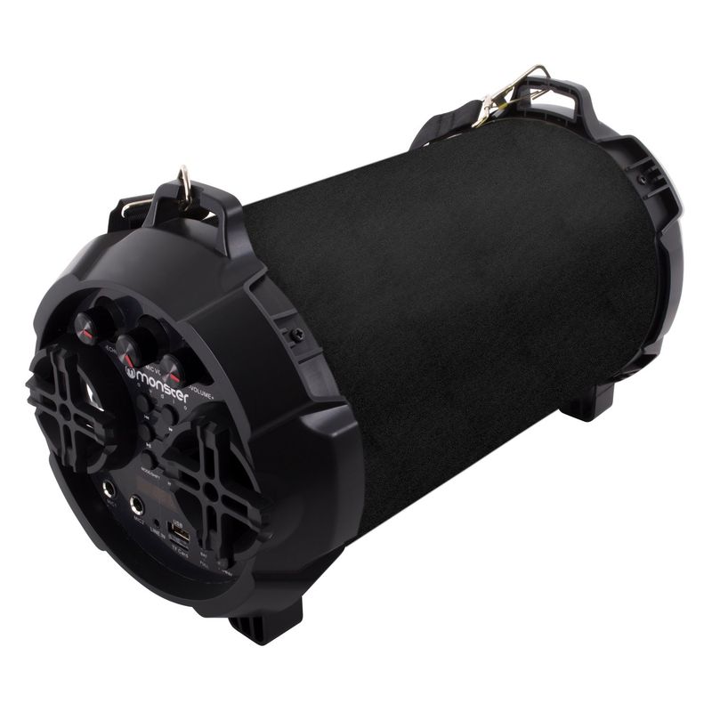 MONSTER AUDIO - 518XX BAZOOKA KARAOKE MONSTER NEGRO OPEN BOX