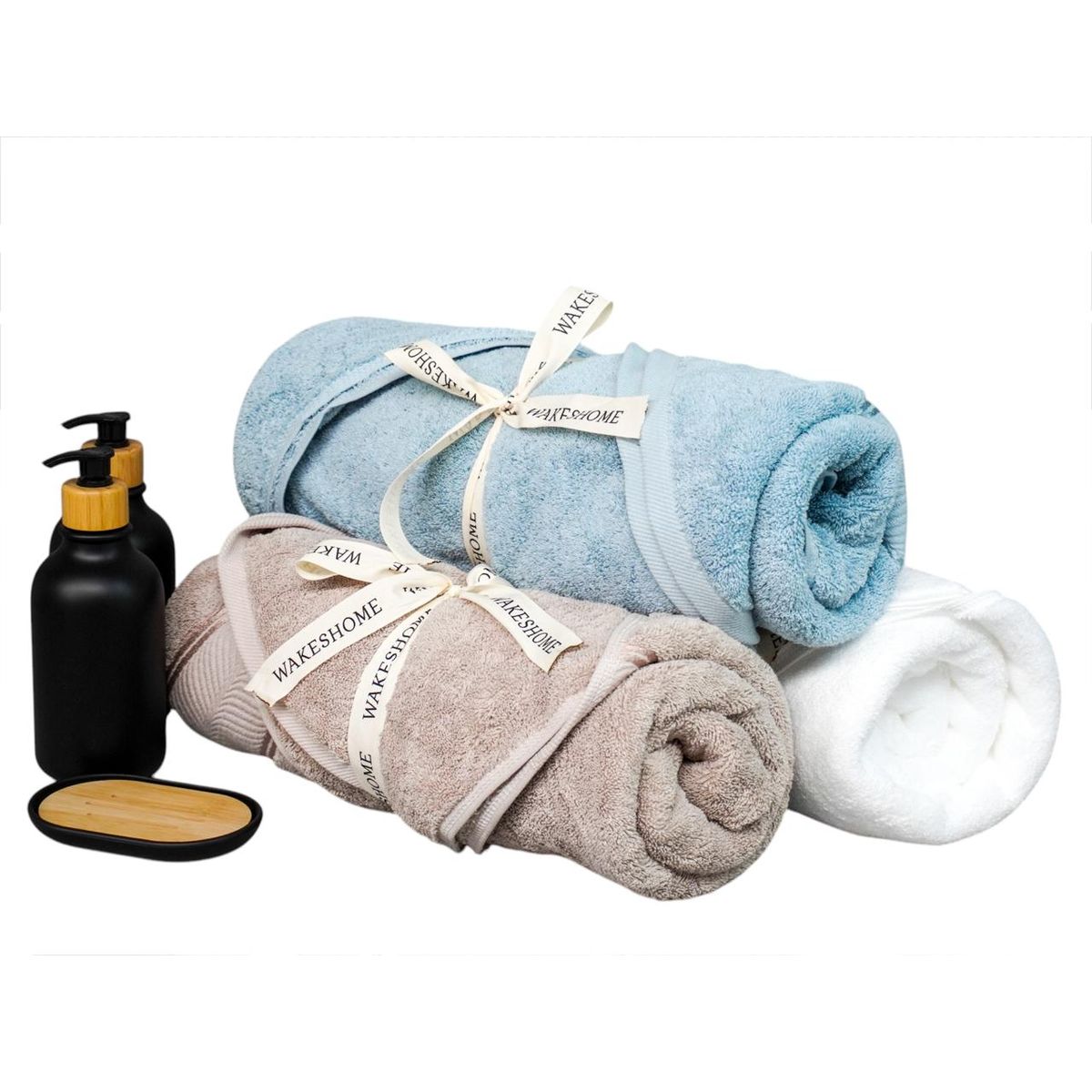 WAKESHOME - Toallón de Baño WakesHome 700gr Algodón Puro 160x80cm