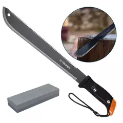 TRUPER - Machete Con Serrucho Mas Piedra De Afilar