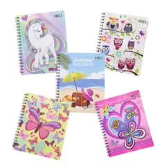 GENERICO - Pack 5 Cuadernos Niña