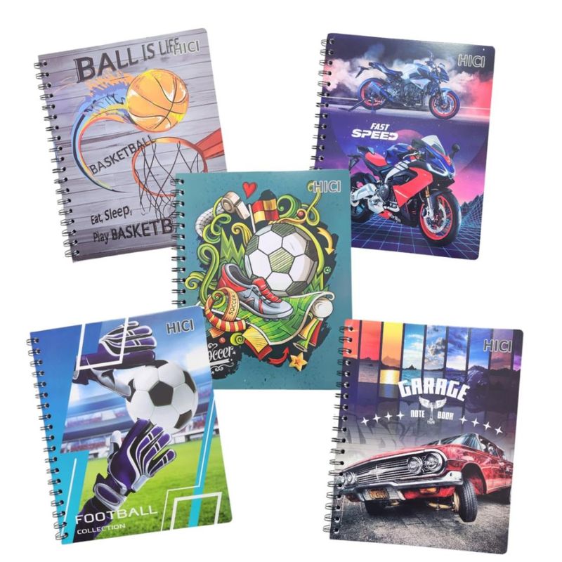 GENERICO - Pack 5 Cuadernos Niño