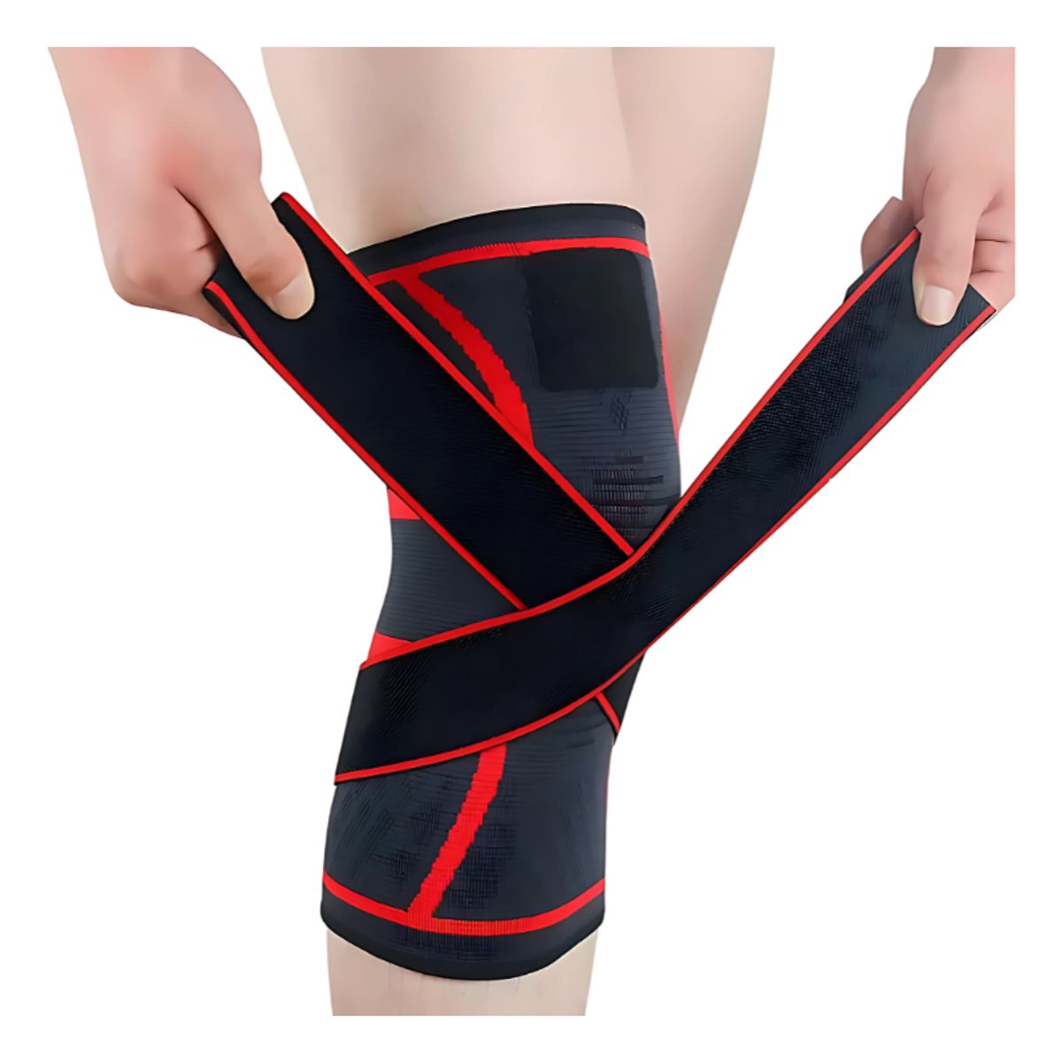 GENERICO - 1 Par Rodilleras Ajustables Elásticas Deportivas Compresión