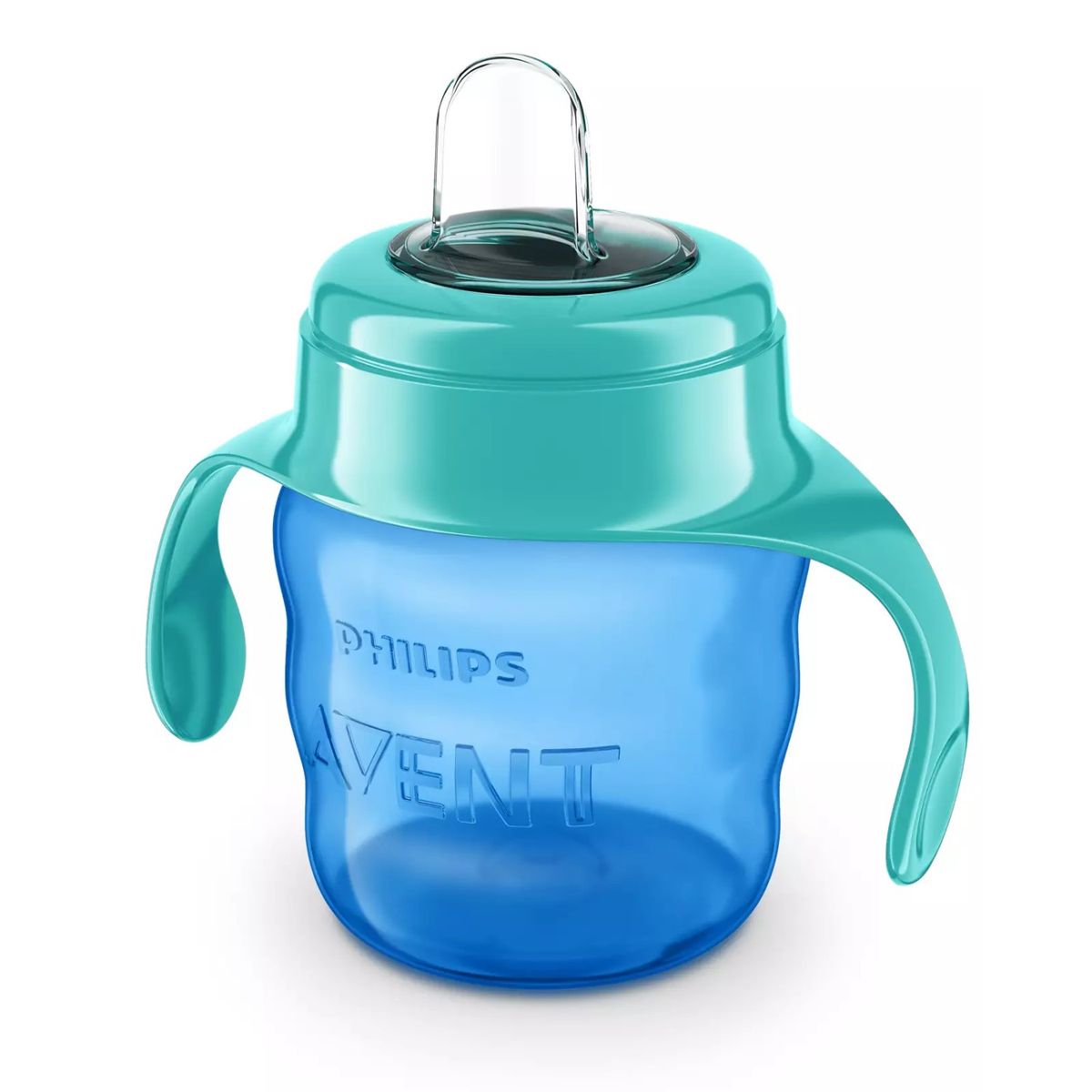 AVENT - Vaso Antiderrame Avent Classic 200 Ml Azul Con Boquilla